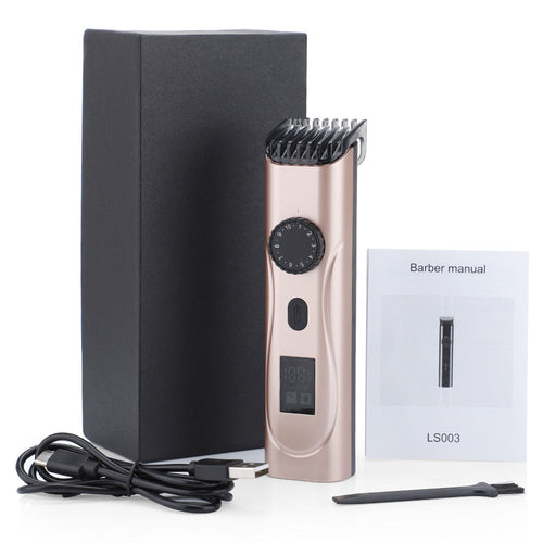 USB elektrický zastrihávač vlasov nabíjací holiaci strojček zastrihávač fúzov pre mužov - brada.sk