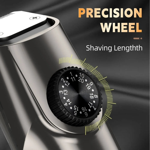 Vysávací zastrihávač fúzov pre mužov s nastaviteľnou dĺžkou a 2 hrebeňmi (1-20mm) - brada.sk