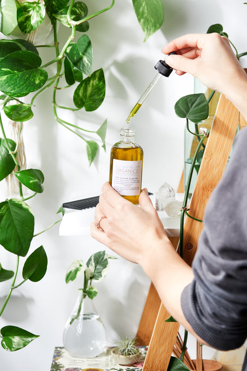 Bio ošetrenie pokožky hlavy / Olej na pokožku hlavy / Rast vlasov / Bio olej na vlasy - brada.sk